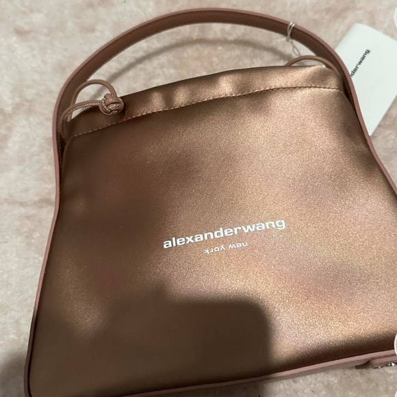 Alexander Wang Handbags - AlexanderWang Ryan Satin bag in sandstone